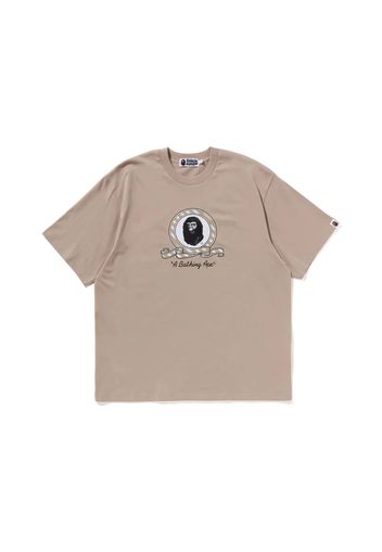 BAPE Graphic Relaxed Fit Tee Beige