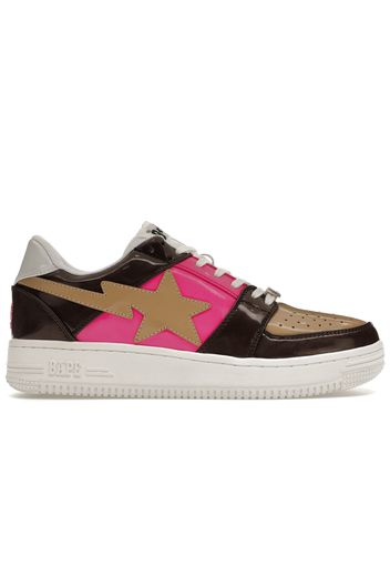 A Bathing Ape Bape Sta Low Brown Pink Beige (2017)