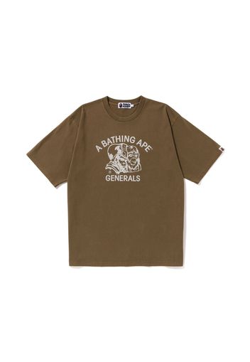 BAPE Pigment Dyed General Bape Relaxed Fit Tee Beige