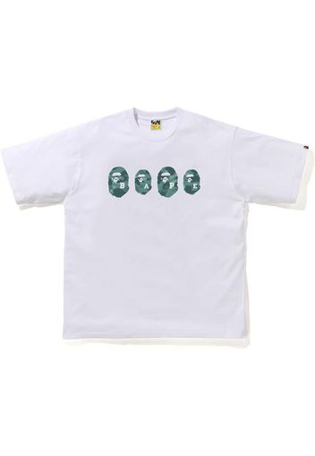 BAPE Color Camo Ape Head Relaxed Tee White/Green