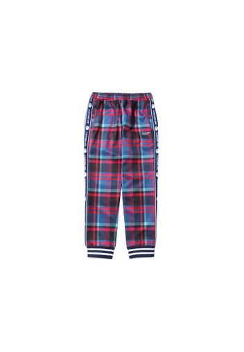 BAPE Check Jersey Pants Navy