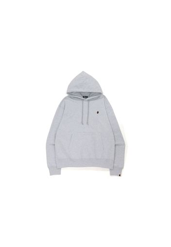 BAPE Ape Head One Point Relaxed Fit Pullover Hoodie Grey