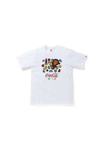 BAPE x Coca Cola Milo Sport Climbing Tee White