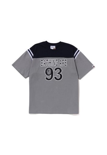 BAPE Football Relaxed Fit Tee Grey