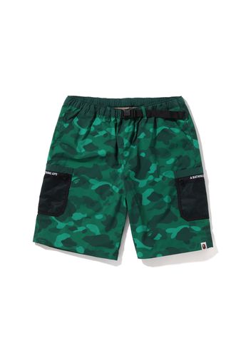 BAPE Color Camo Mesh Pocket Shorts (SS22) Green