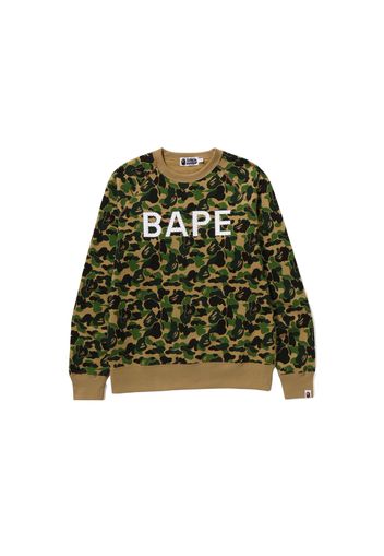 BAPE ABC Camo Crystal Stone Crewneck Green