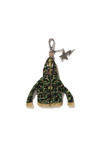 BAPE Shark Full Zip Hoodie Keychain Green