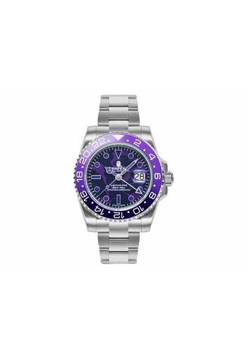 BAPE Type 2 BAPEX Color Camo Watch Purple