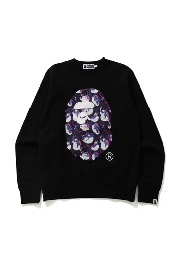 BAPE x Ghostbusters Ape Head Crewneck Black