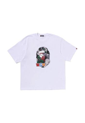 BAPE Shark Seijin Photo Print Relaxed Fit Tee White