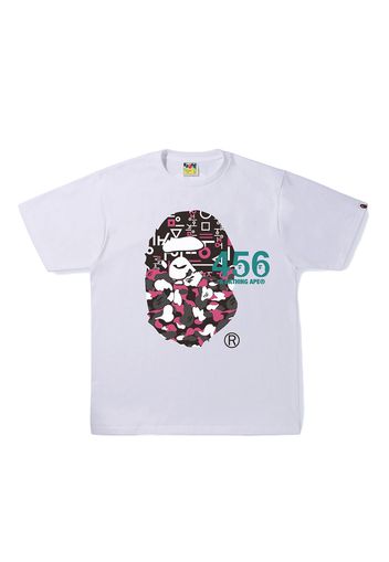 BAPE x Squid Game Ape Head Tee White