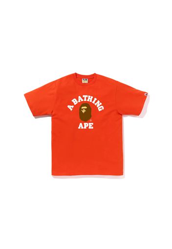 BAPE College Tee (SS23) Orange