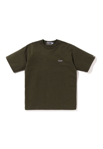 BAPE Logo One Point Relaxed Fit Tee Olive Drab