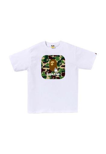 BAPE ABC Camo BAPE Online ABC Tee White/Green