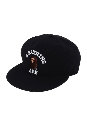 BAPE College Wool Cap Black