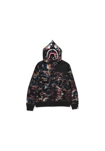 BAPE Thermography Shark Full Zip Hoodie Black