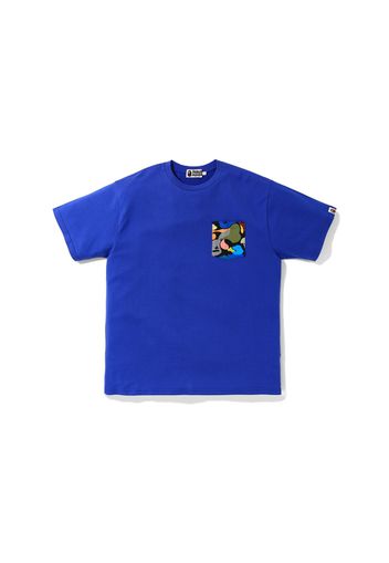 BAPE Relaxed Multi Camo Pocket Tee Blue