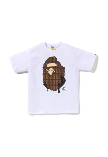 BAPE Valentine Chocolate Ape Head Tee (SS23) White