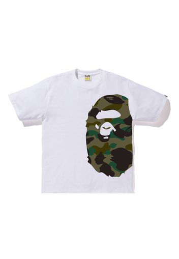 BAPE 1st Camo Side Big Ape Head Tee White/Green