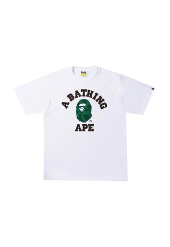 BAPE Color Camo College Tee (SS22) White/Green