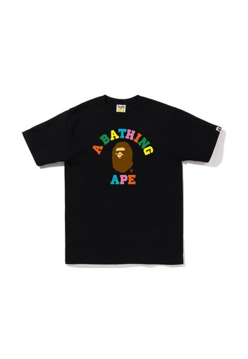 BAPE Colors College Tee (FW22) Black Multi