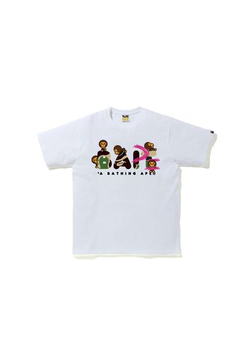 BAPE x BAIT x Funko Figure Tee White