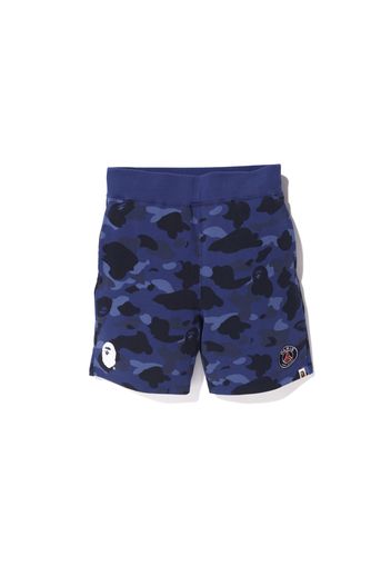 BAPE x PSG Sweat Shorts Navy