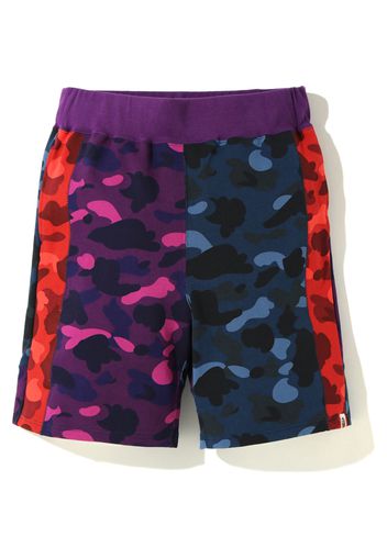 BAPE Color Camo Crazy Sweat Shorts Multi