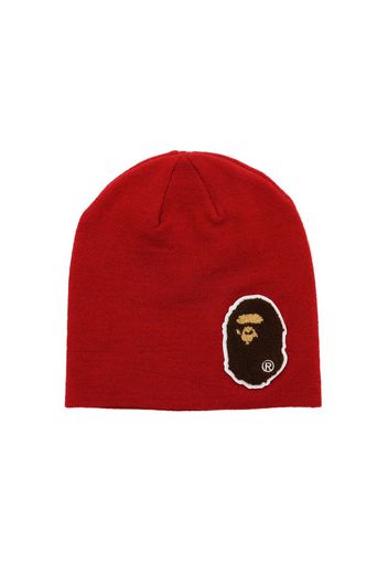 BAPE Big Ape Head Knit Cap Red (FW21)