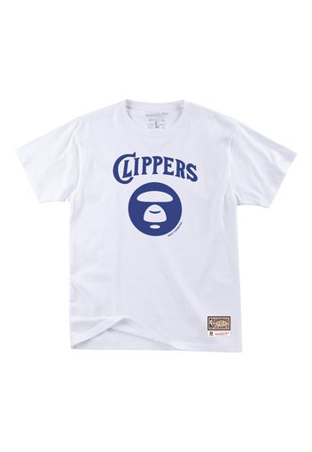 Aape x Mitchell & Ness San Diego Clippers Tee White
