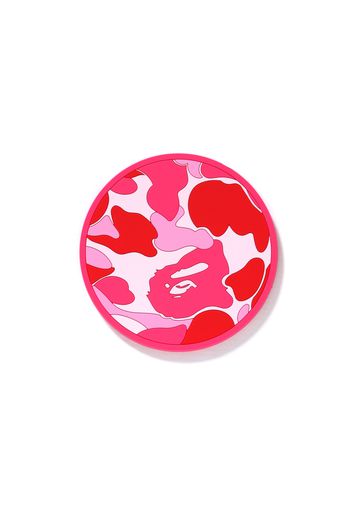 BAPE ABC Camo Rubber Coaster Pink