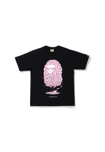 BAPE Sakura Tree Tee Black