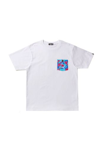 BAPE Marble Camo Pocket Tee White