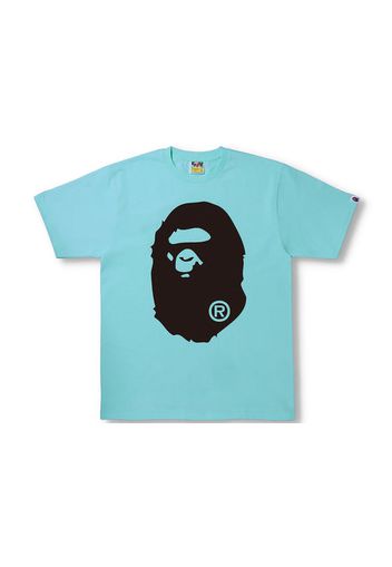 BAPE Bicolor Big Ape Head Tee (SS22) Sax