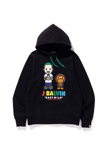 BAPE x J Balvin Milo Pullover Hoodie Black