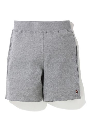 BAPE One Point Sweat Shorts Grey/Yellow