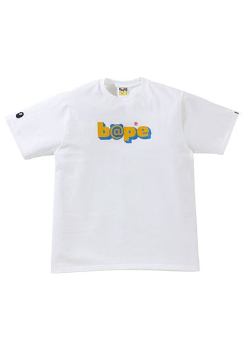 BAPE x Bearbrick Camo Bear Tee White