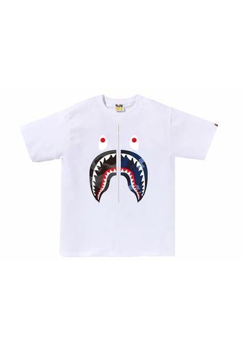 BAPE ABC Camo Rebuild Shark Tee White/Black