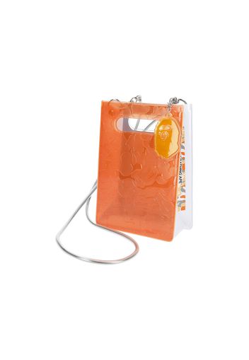 BAPE x nana-nana A5 Vertical Bag Orange Fukuoka Store Exclusive