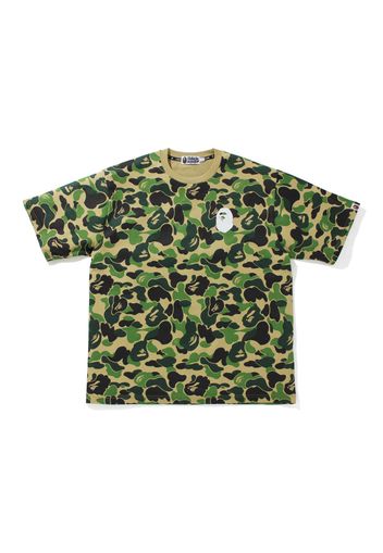 BAPE Big ABC Camo Ape Head Relaxed Fit Tee Green