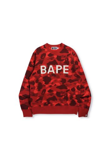 BAPE Color Camo BAPE Crewneck (Online Exclusive) Crewneck (FW21) Red