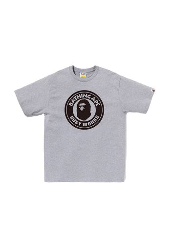 BAPE Bicolor Busy Works Tee Grey