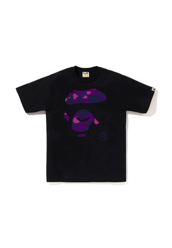 BAPE Color Camo Ape Face Tee Black/Purple