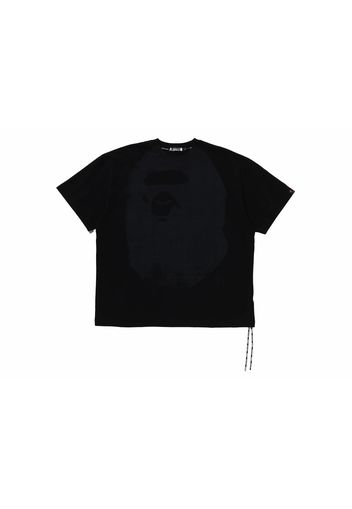 BAPE x Mastermind Ape Head Over Print Relaxed Fit Tee Black/Black