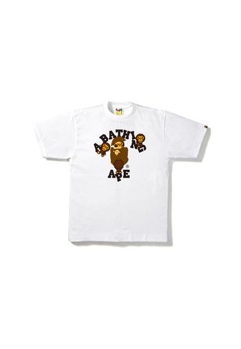 BAPE College Milo Tee White