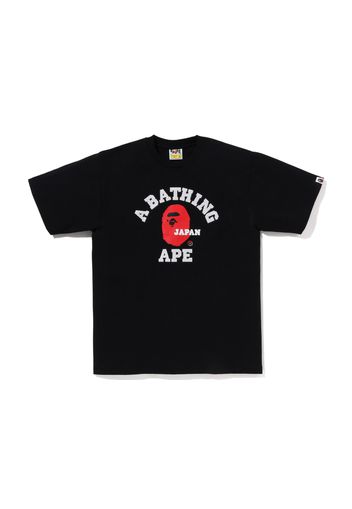 BAPE Japan College Tee Black