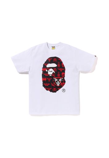 BAPE x Shin Kamen Rider Ape Head Tee White