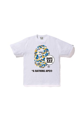 BAPE Store Maebashi XXV Ape Head Tee White