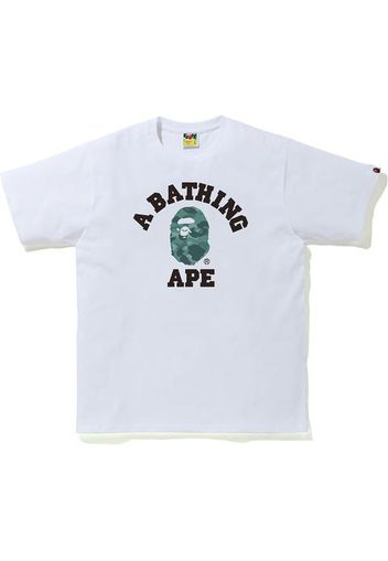 BAPE Color Camo College Tee White/Green