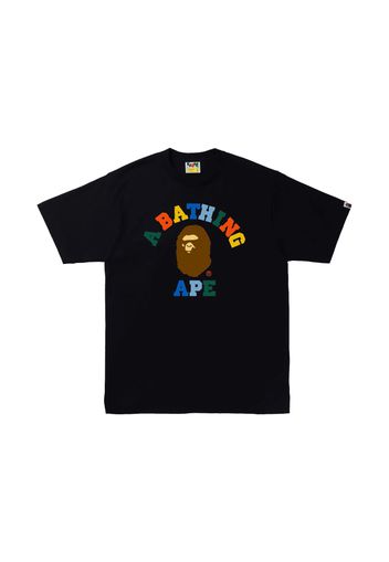 BAPE Colors College Tee (SS22) Black